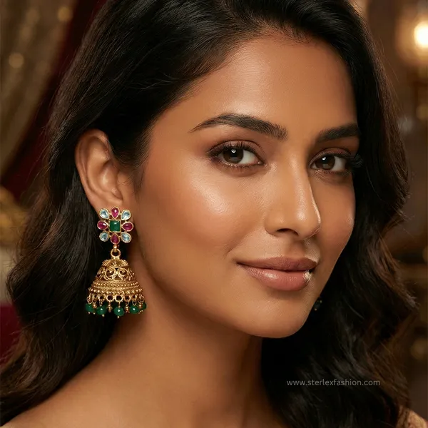Golden_Keshavi_Jhumki