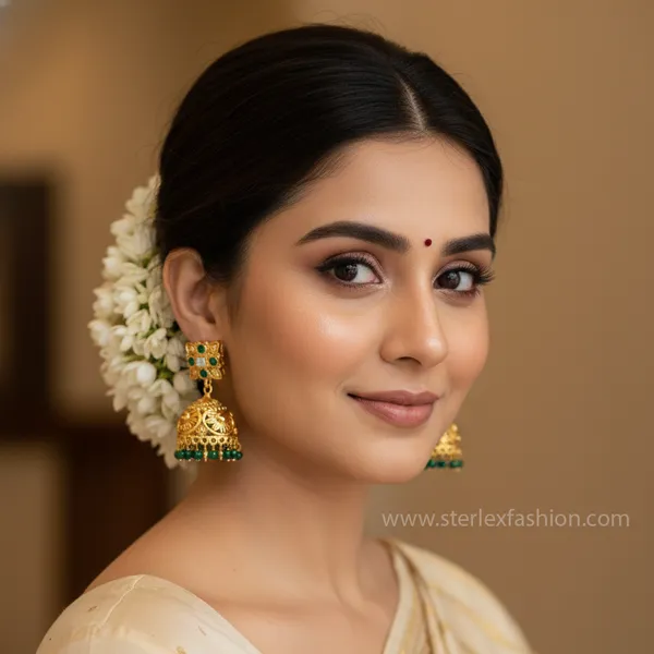 Rajvani_Emerald_Jhumka