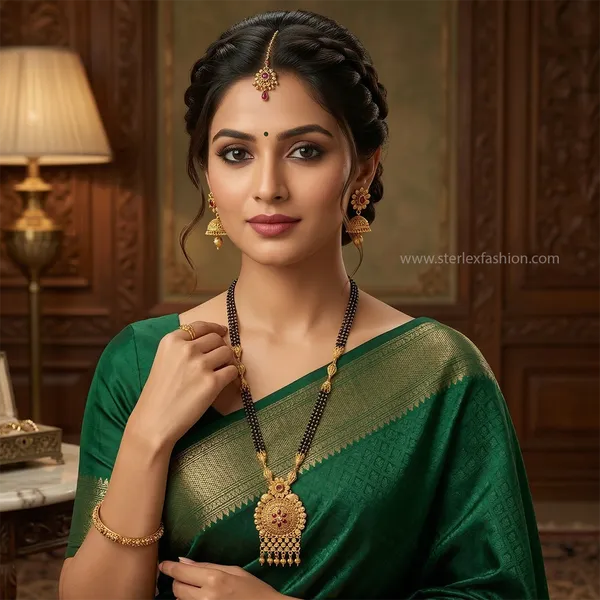 Antique_Floral_Mangalsutra_Set