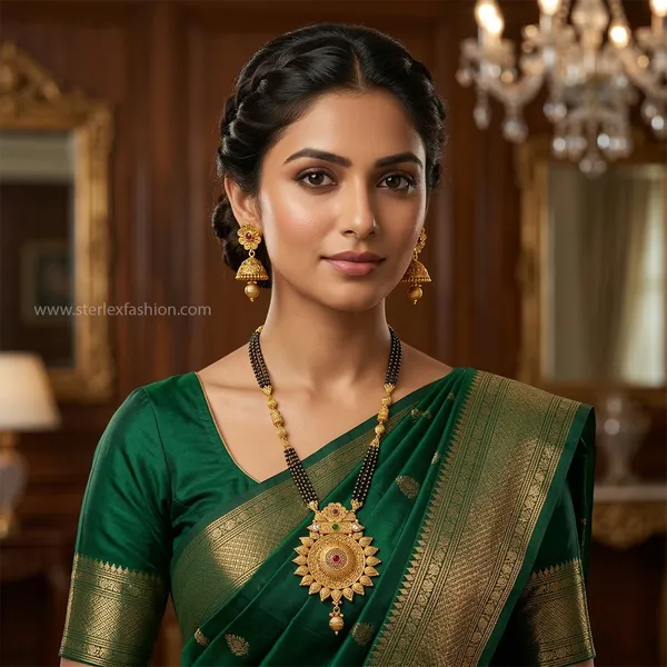 Royal_Sunburst_Mangalsutra_Set