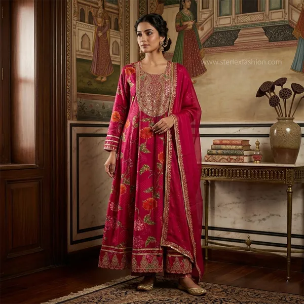Rani_Royale_Floral_Embroidered_Cotton_Anarkali_Set