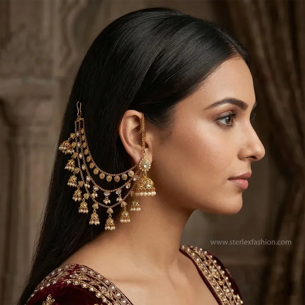 Kiyra_Royal_Layered_Ear_Chain