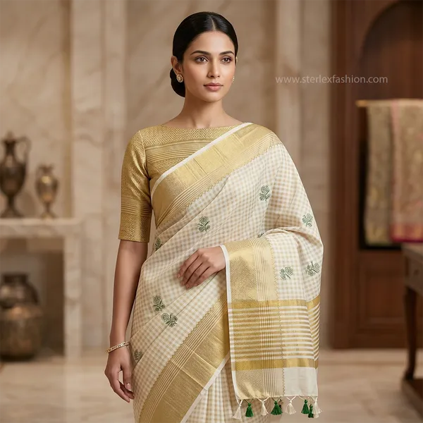 Kasavu_Saree