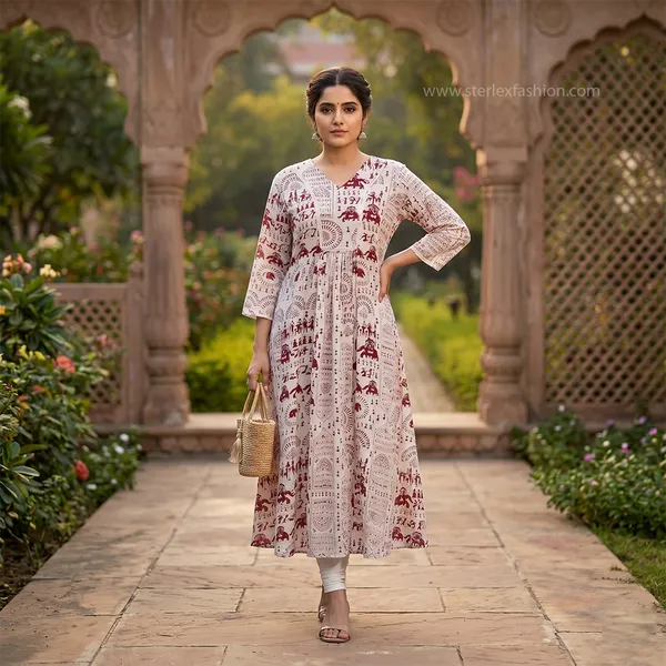 Riwaayat_Printed_Anarkali