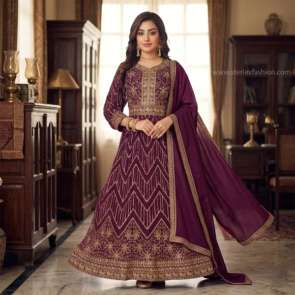 Ruhani_Blossom_Anarkali_Gown