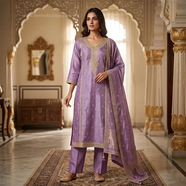 Aafreen_Lavender_Heritage_Set