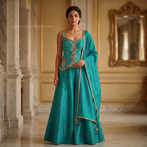 Zarmina_Turquoise_Royale_Lehenga_Set