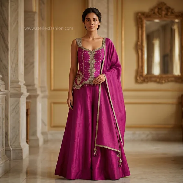 Zarmina_Magenta_Royale_Lehenga_Set