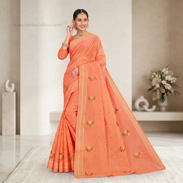 Noor_Vastra_Peach_Blossom_Saree