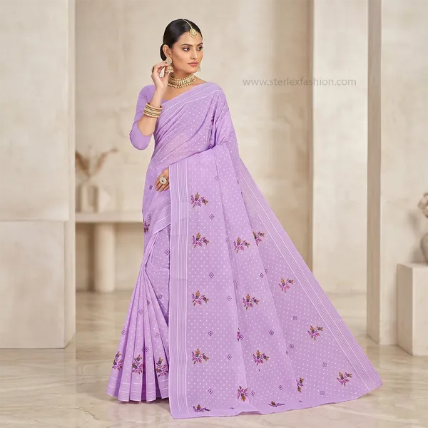 Noor_Vastra_Lavender_Blossom_Saree