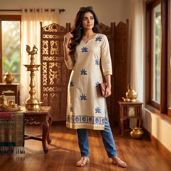 Varnika_Indigo_Heritage_Kurti