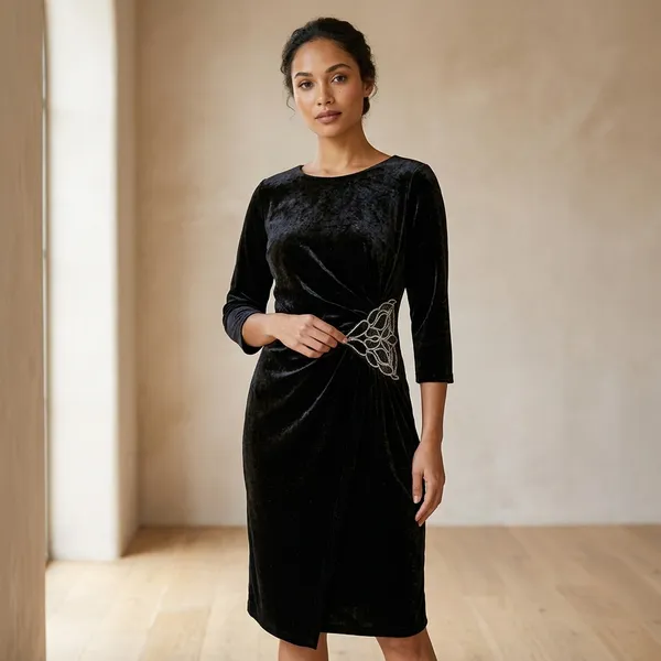 Black_Velvet_Draped_Dress