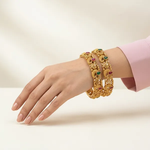 Peacock_Mandira_Bangle