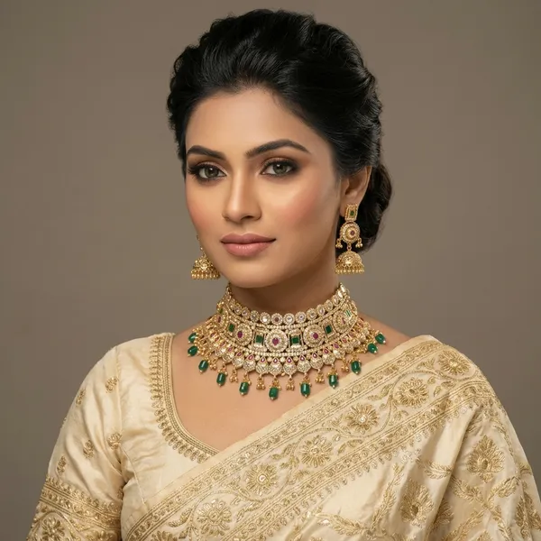 Royal_Green_Kundan_Choker