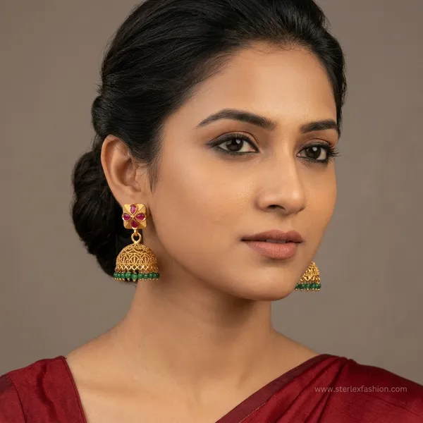 Golden_Aarohi_Jhumki