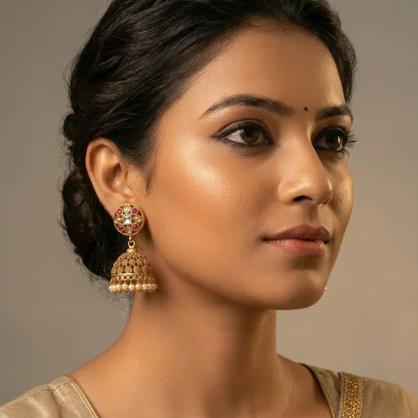 Navratna_Noor_Jhumka
