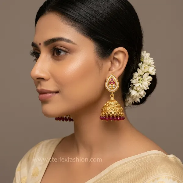 Ratna_Teardrop_Jhumki