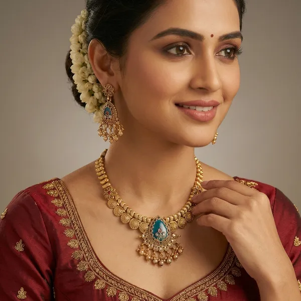 Neelkamal_Antique_Kundan_Set