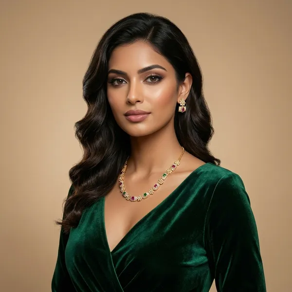 Rajkumari_Ruby_Emerald_Set