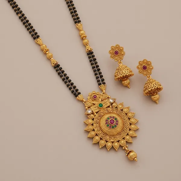 Royal_Sunburst_Mangalsutra_Set