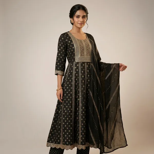 Classic_Black_Anarkali_Suit_Set