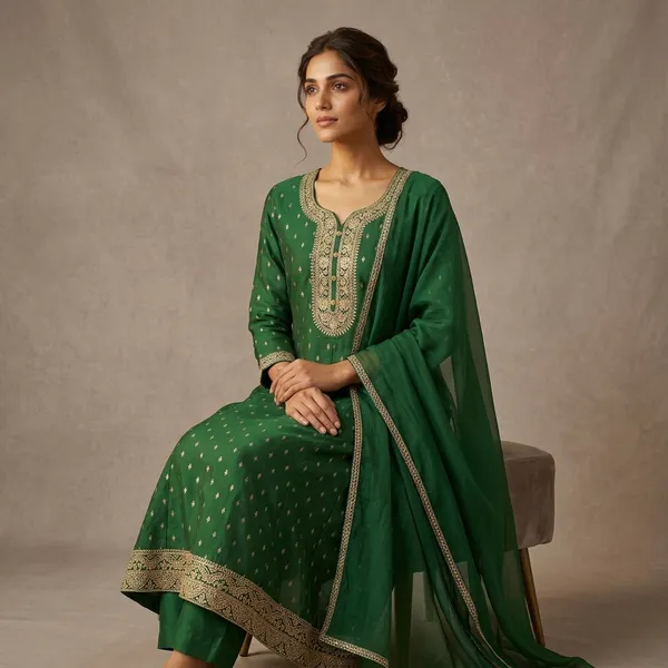 Emerald_Grace_Embroidered_Cotton_Anarkali_Suit_Set
