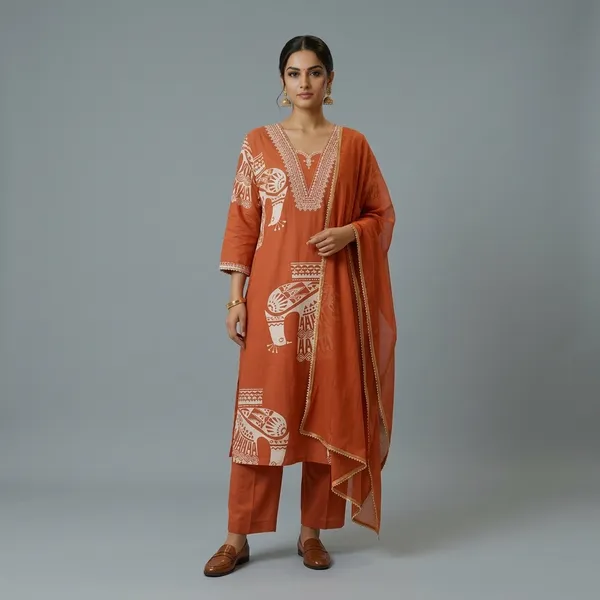 Terracotta_Charm_Printed_Cotton_Suit_Set