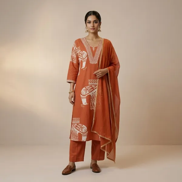 Terracotta_Charm_Printed_Cotton_Suit_Set