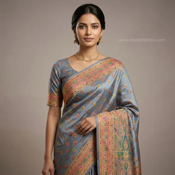 Classic_Grace_Cotton_Saree_Grey