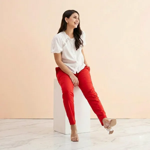 Straight_Fit_Pants_Red