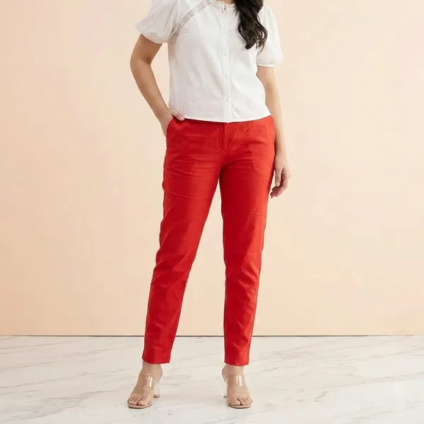 Straight_Fit_Pants_Red