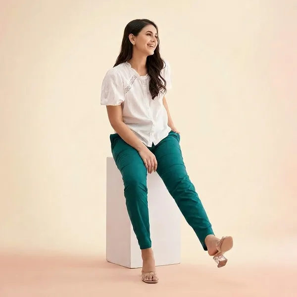 Straight_Fit_Pants_Green