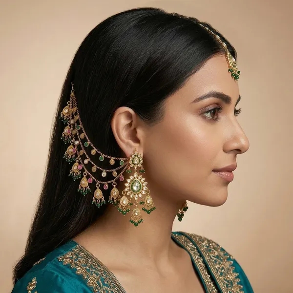 Nyra_Kundan_Ear_Chain