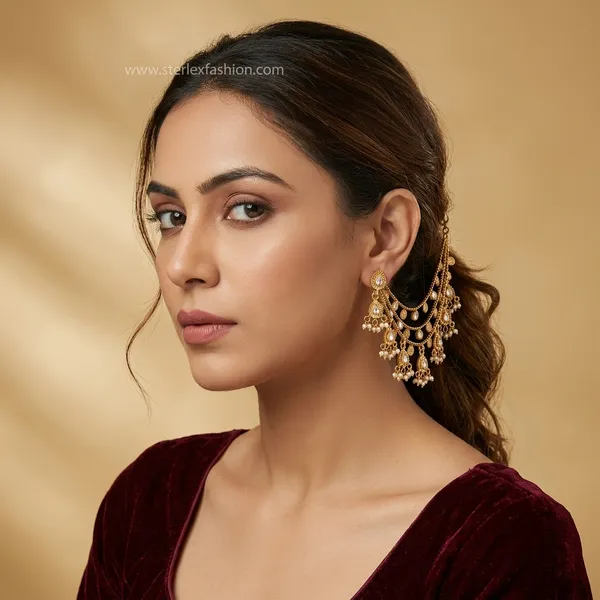 Nyra_Kundan_Ear_Chain