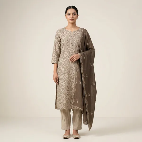 Meher_Taupe_Elegance_Set_With_Dupatta