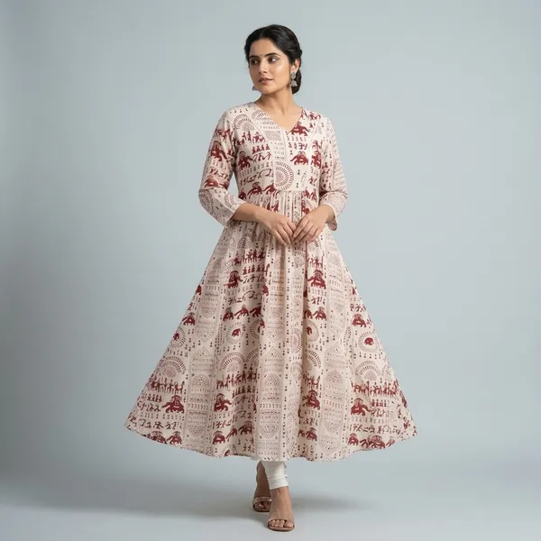 Riwaayat_Printed_Anarkali