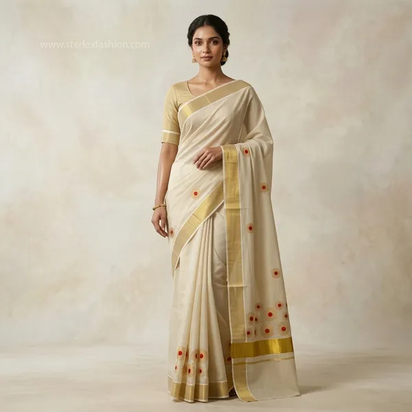 Surya_Pushpa_Kasavu_Saree