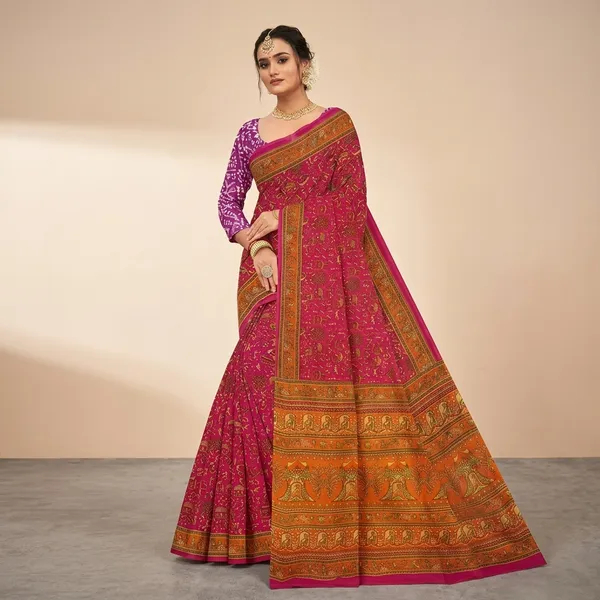Varnika_Heritage_Kalamkari_Saree