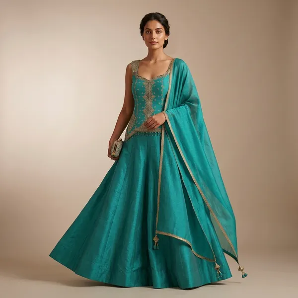 Zarmina_Turquoise_Royale_Lehenga_Set