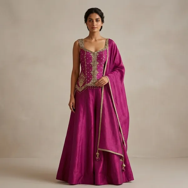 Zarmina_Magenta_Royale_Lehenga_Set