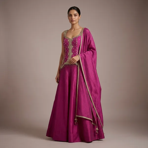 Zarmina_Magenta_Royale_Lehenga_Set