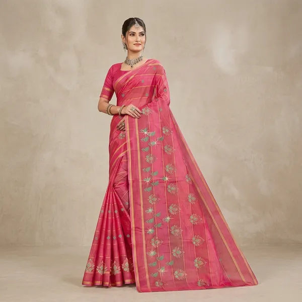 Noor_Vastra_Roselle_Bloom_Saree
