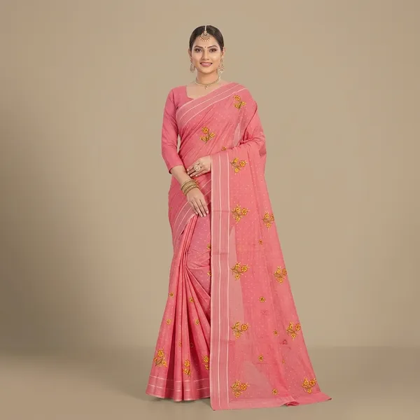 Noor_Vastra_Coral_Blossom_Saree