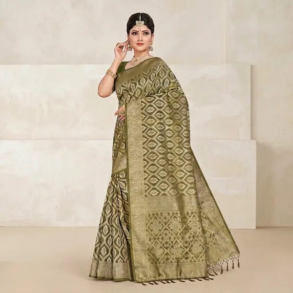 Sage_Noorika_Zari_Saree