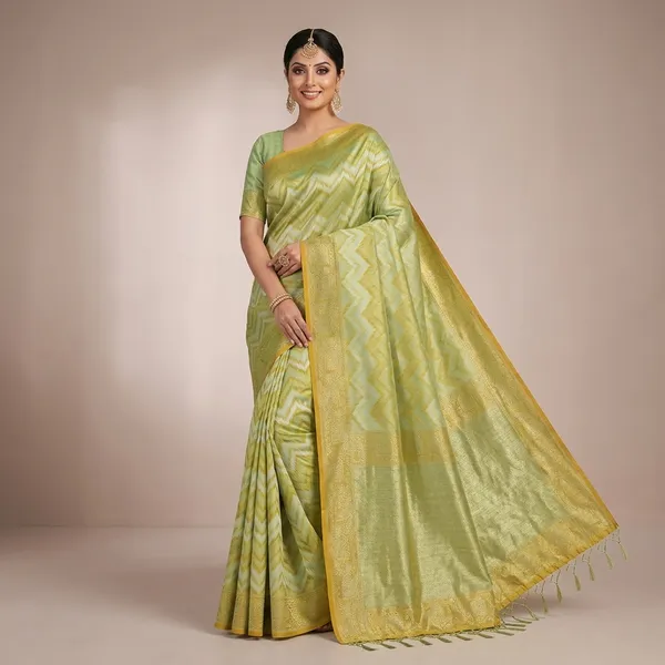 Harit_Kiran_Zari_Saree