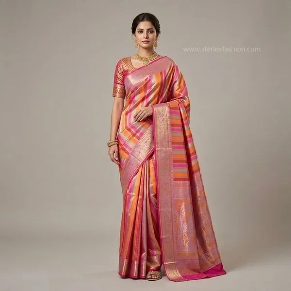 Rangrekha_Rani_Zari_Saree