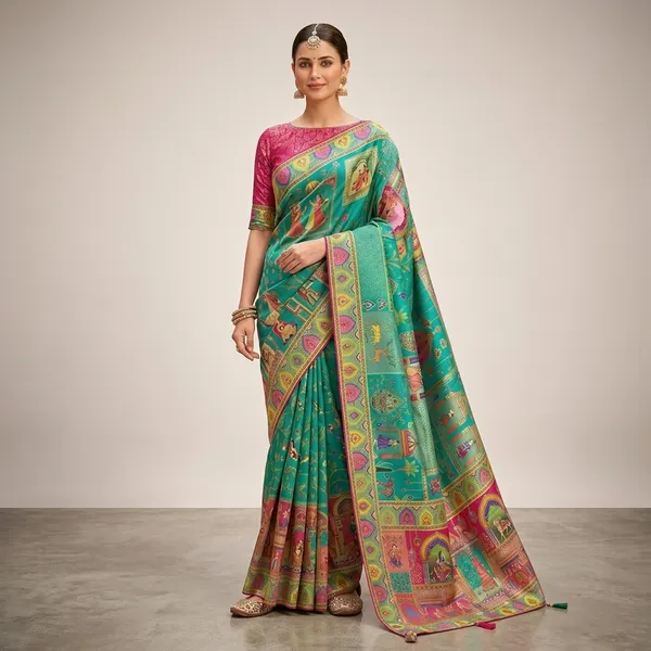 Rajwadi_Rangmahal_Heritage_Saree