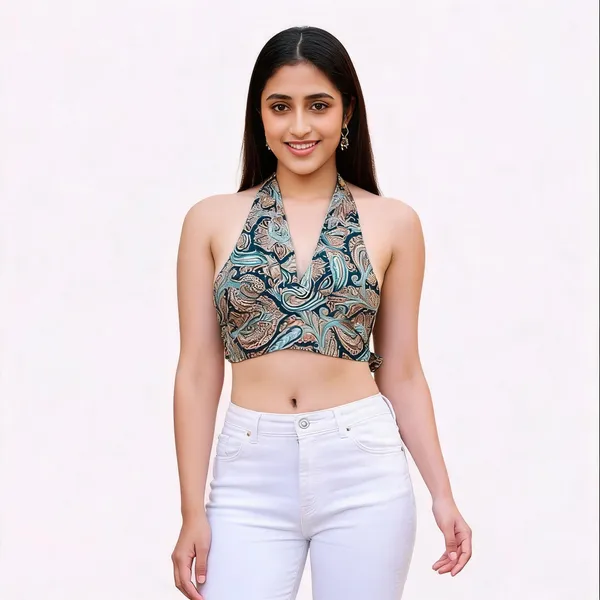 Multicolor_Soft_Silk_Regular_Fit_Halter_Crop_Top_For_Women