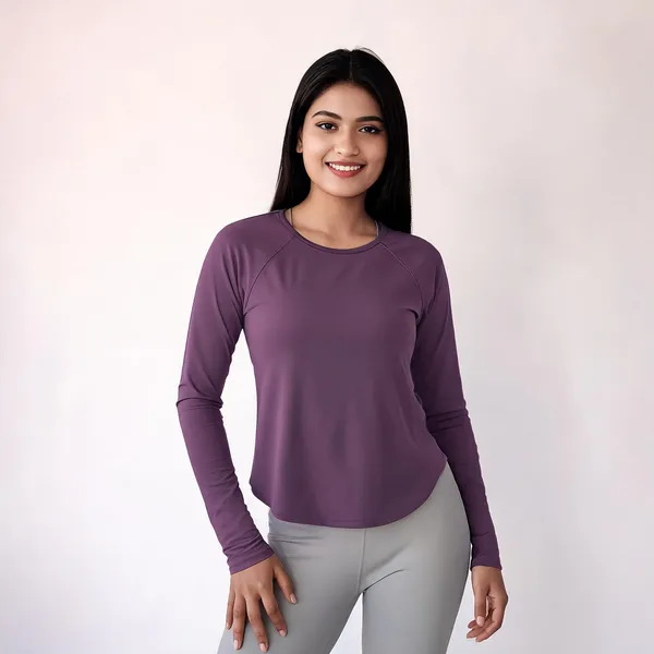 Purple_Lycra_Poly_Elastic_Wrap_Fit_Activewear_Top_For_Women