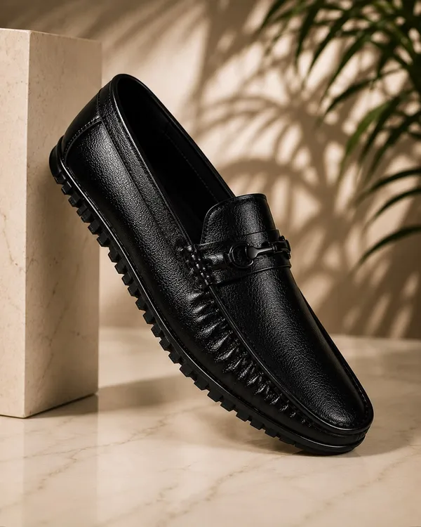 Black_Synthetic_Leather_Shoes_For_Men